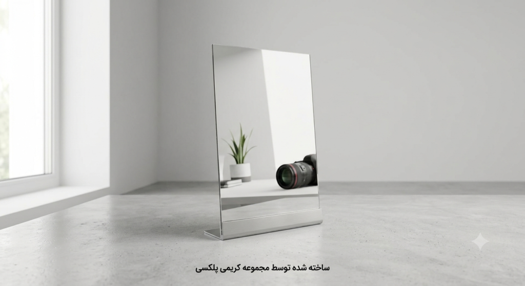 ورق مولتی استایل نقره ای آینه ای